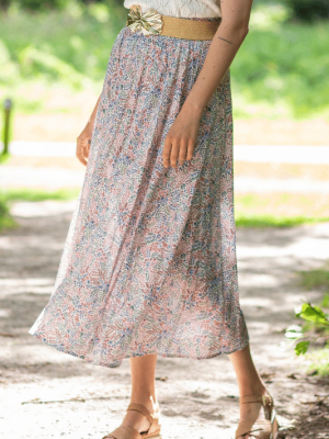 Very Cherry Long Skirt Printemps (12)