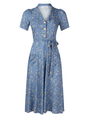 Very Cherry Revers Dress Midi Antibes (3)