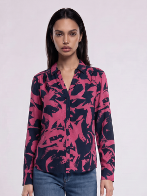 White Stuff Annie Jersey Shirt Pink Multi 447101 - La Vie en Rose Damesmode Enkhuizen (1)