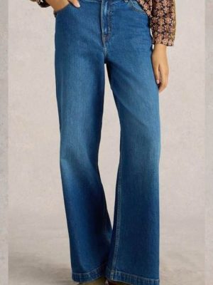 White Stuff Ayla Wide Leg Jeans - La Vie en Rose Damesmode
