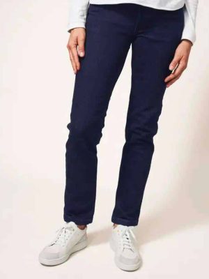 White Stuff Brooke Straight Leg Jeans Dark Denim
