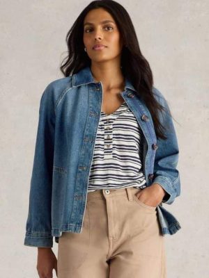 White Stuff Eden Denim Jacket - La Vie en Rose Damesmode