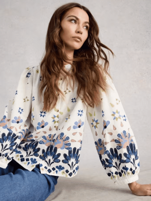 White Stuff Lana Top - La Vie en Rose Damesmode (1)