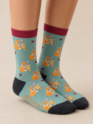 White Stuff Loving Fox Ankle Sock 446835 (3)