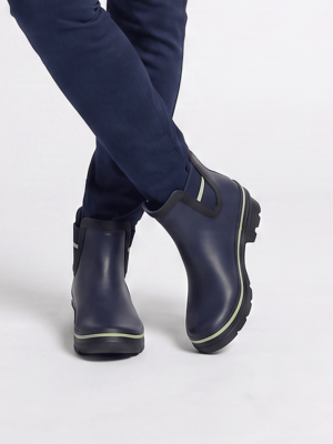 White Stuff Puddle Wellie Boots Navy Multi (3)