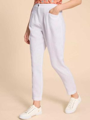 White Stuff Rowena Trouser Brilliant White - La Vie en Rose