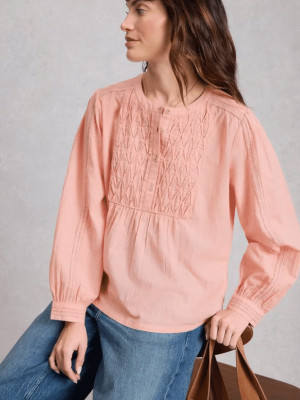 White Stuff Rua Rachel Smock Top - La Vie en Rose Damesmode