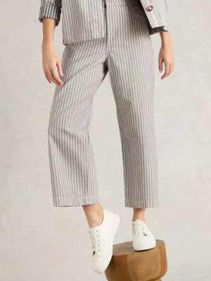 White Stuff Tia Wide Leg Crop Jeans - La Vie en Rose Damesmode