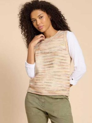 White Stuff Wickham Tank Ivory Multi - La Vie en Rose Damesmode